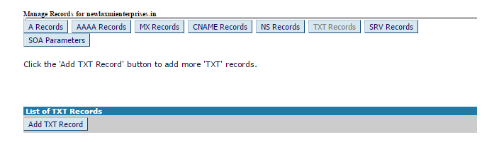 text records 
