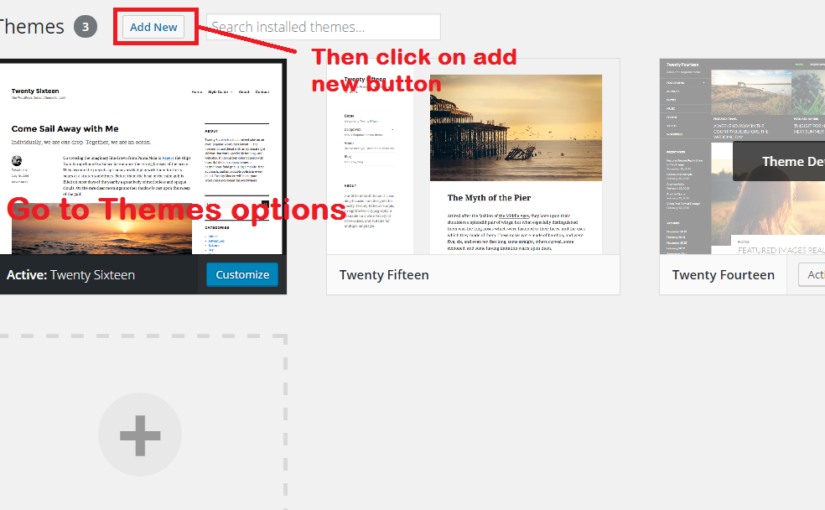 Step by step guidance to make a wordpress website